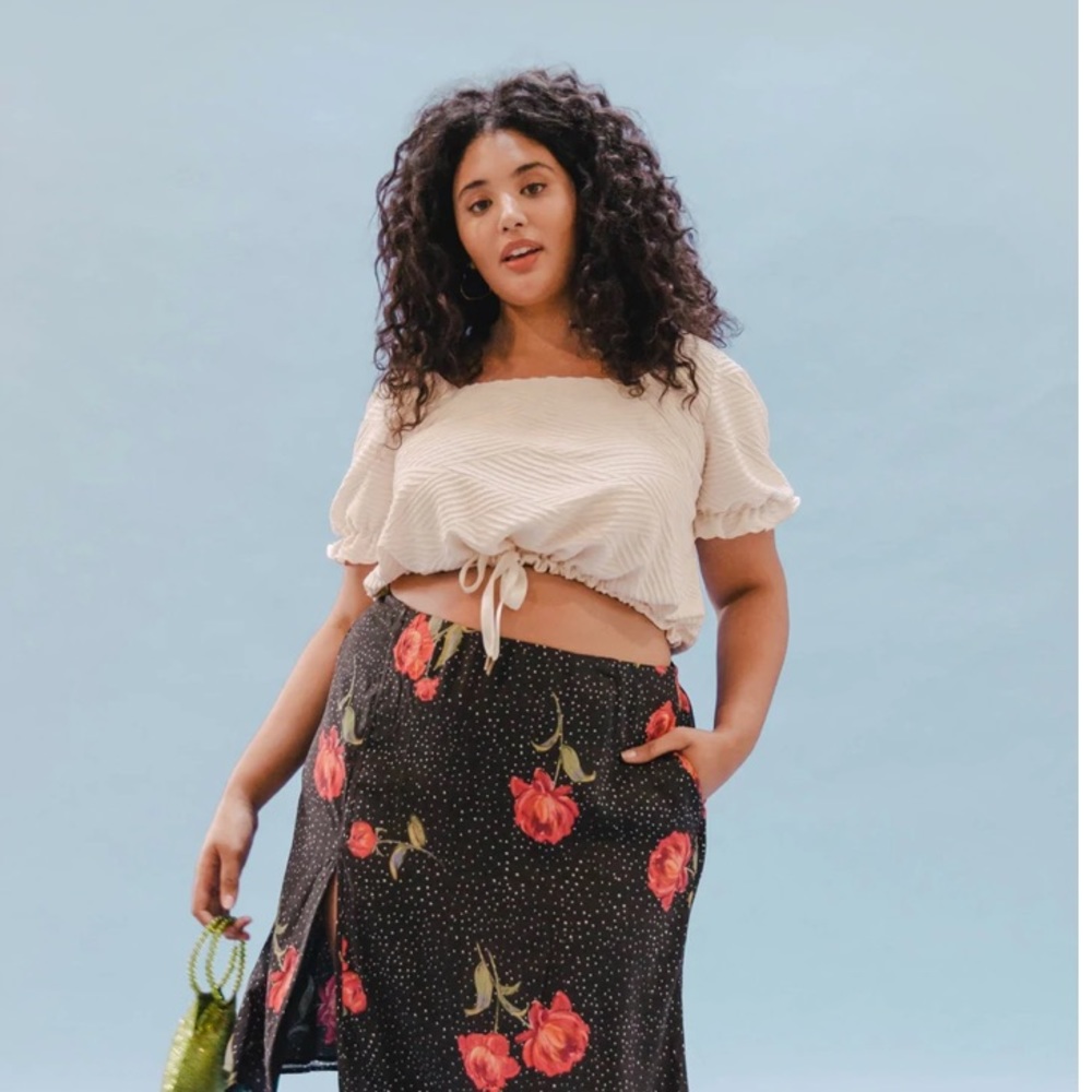 Lovefool Square Neck Cinched Top